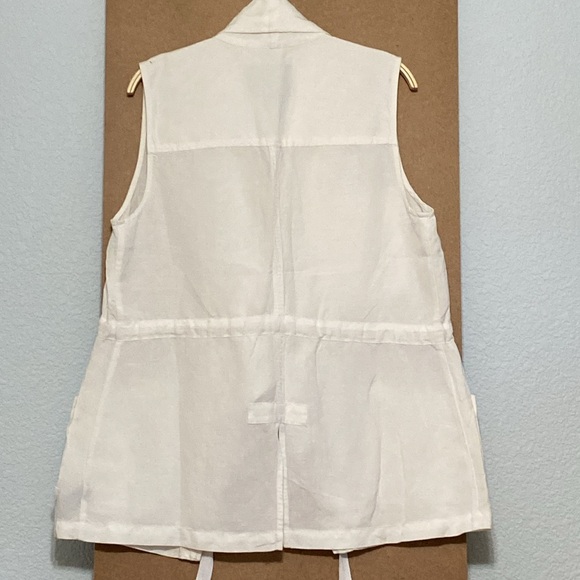 Sanctuary whole linen rayon vest medium - Picture 4 of 9
